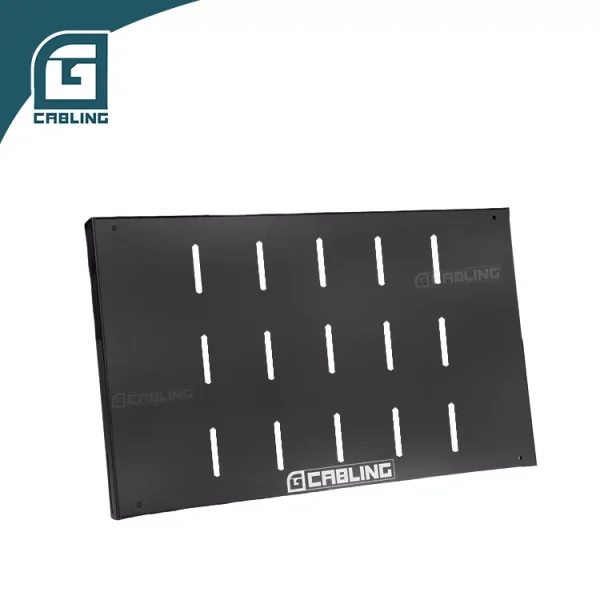 Gcabling 1U 19" Rack Shelf SPCC Steel Punched Fixed Shelf for Network ...
