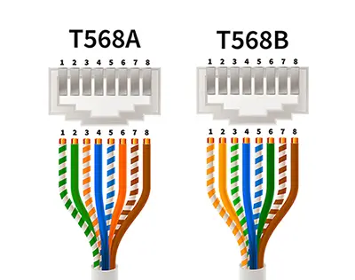 T568A vs T568B