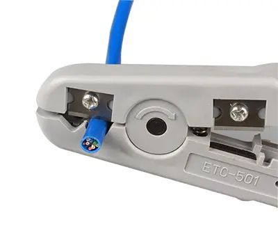 Strip the Cable Jacket