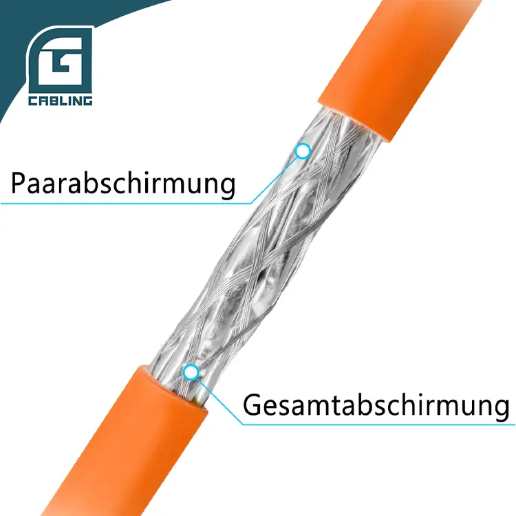 ネット　７，５ｍ×４，８ｍ 300Ft Cat7 Ethernet Copper Bulk Cable Blue