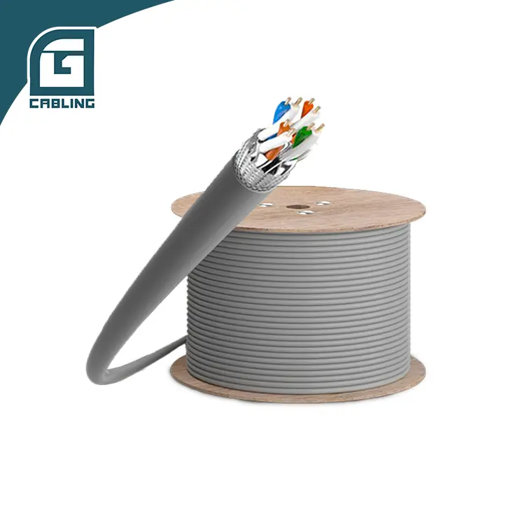 ネット　７，５ｍ×４，８ｍ Gcabling 305m Cat7 S/FTP Solid Copper 23AWG Ethernet Lan