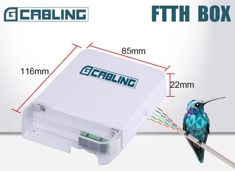 fiber optic box 2 port