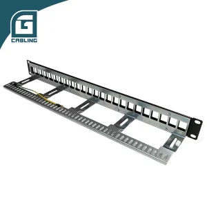 Gcabling patch panel unloaded keystone FTP