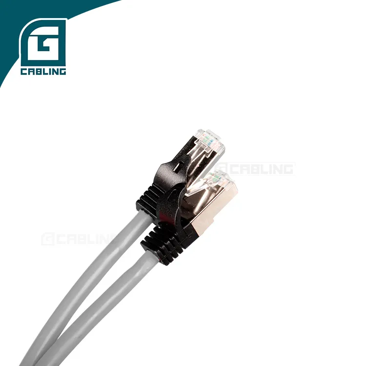 Gcabling Shielded Network RJ45 Patch Cord S/FTP CAT6A 27AWG OFC LSZH Lan Patch Cable - Imagen 5