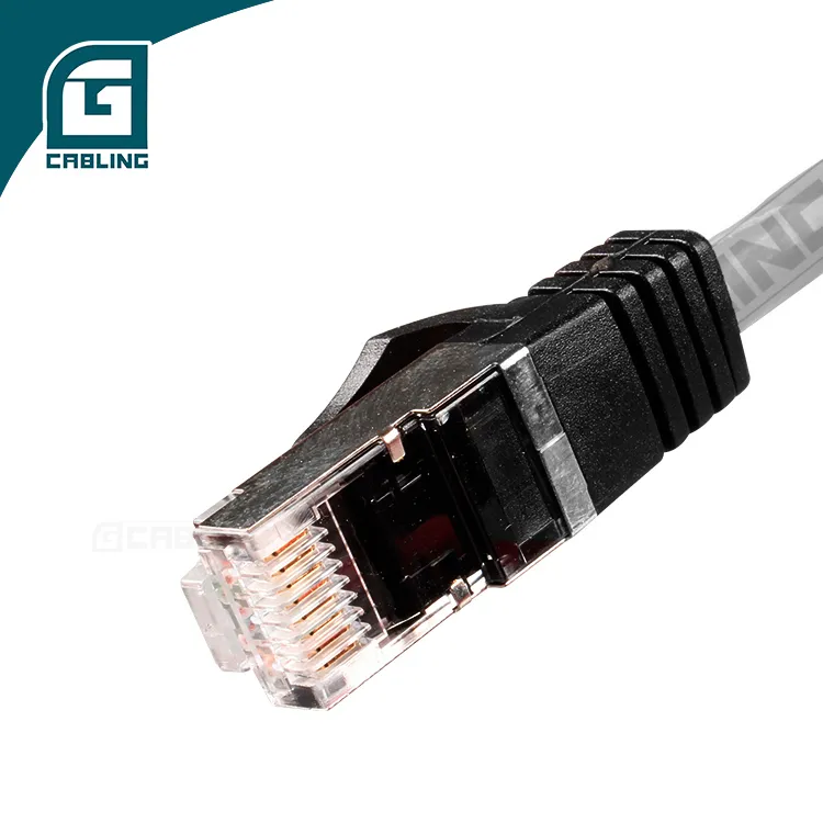 Gcabling Shielded Network RJ45 Patch Cord S/FTP CAT6A 27AWG OFC LSZH Lan Patch Cable - Imagen 6