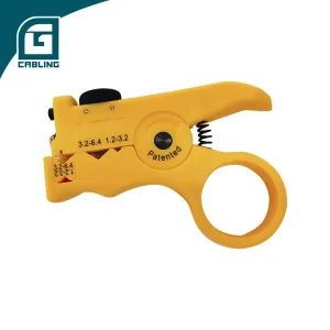 Fiber wire stripper with the port