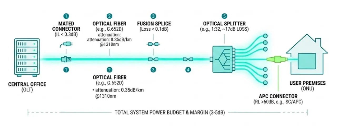 Demystifying Fiber Link Loss: The Guide to Perfect FTTH Network Design ...
